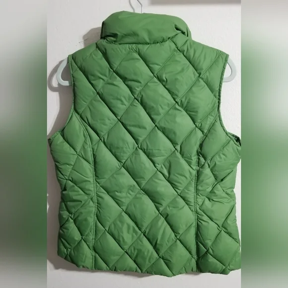 Women's Lands End Puffer Down Vest M - Picture 2 of 6